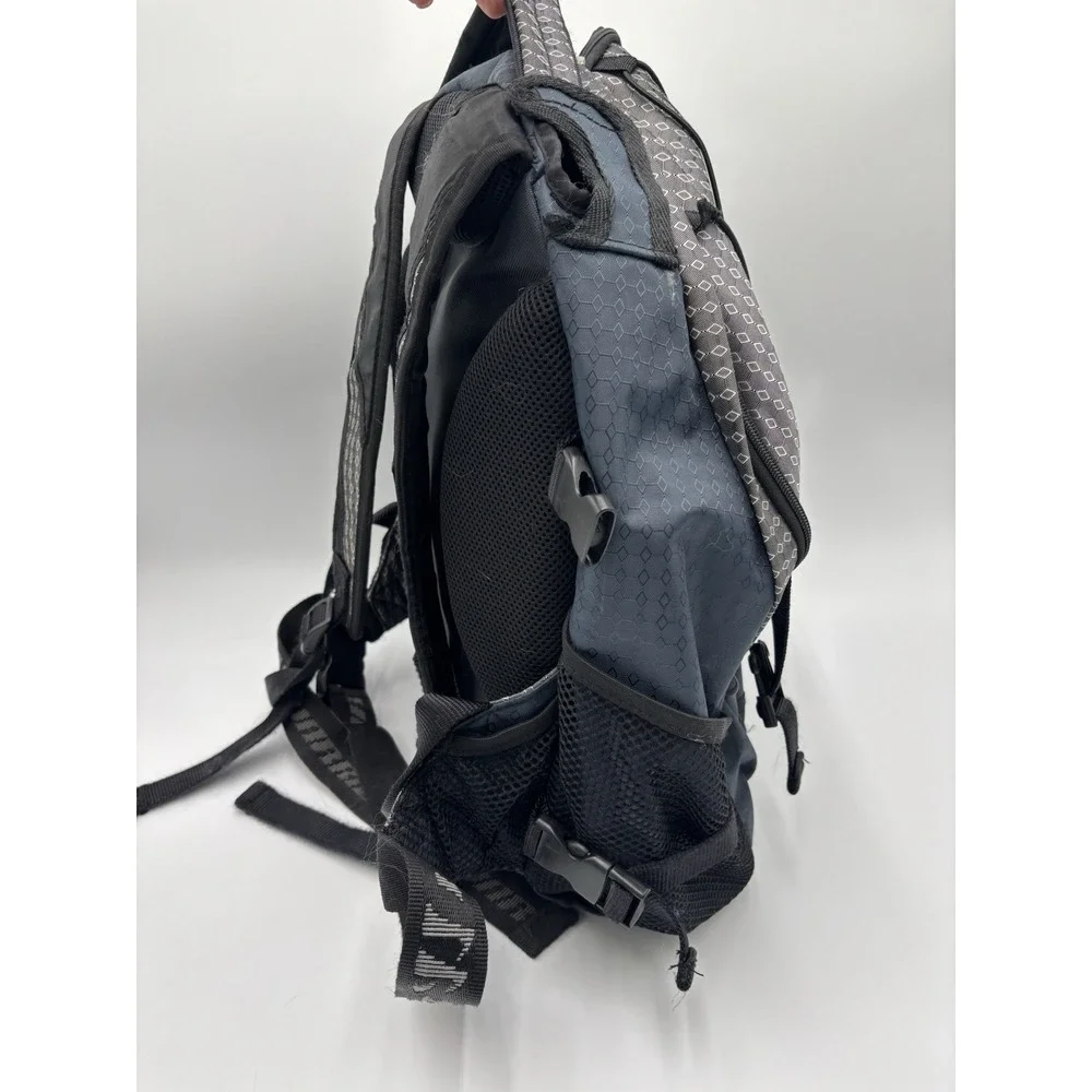 Warrior Lacrosse Gear Backpack Equipment Bag Navy Gray Helmet Stick Storage